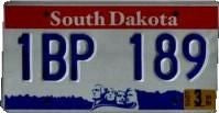 South Dakota Rd-Wht-Bl (SD-101)