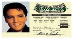 Elvis Presley Novelty Driver License