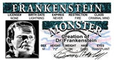 Frankenstein Driver License Gallery Image