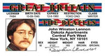 John Lennon the Beatles License