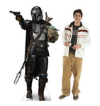 The Mandalorian with Child Life-size Cardboard Cutout #3437