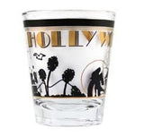 Clear Black and Gold Hollywood Shotglass Gallery Image