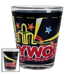 Hollywood, California party designs shot glass