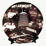 Hollywood collage Plate