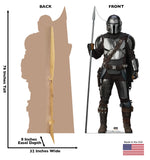 The Mandalorian with Spear
 Life-size Cardboard Cutout #3607 Gallery Image