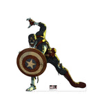 Zombie Captain America What if? l Life-size Cardboard Cutout #3693