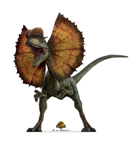 Dilophosaurus Jurassic World Dominion Life-size Cardboard Cutout #3783