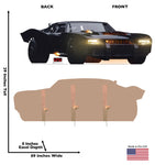 The Batmobile Life-size Cardboard Cutout #3812
