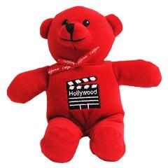 Red Hollywood Teddy Bear