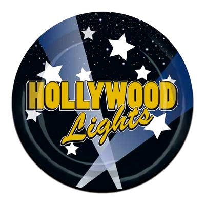 Hollywood nights plates 7 inches