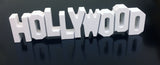 White Wooden Hollywood Sign Gallery Image