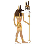 Egyptian Anubis with Mask Life-size Cardboard Cutout #3990 Gallery Image