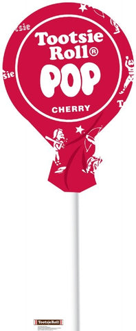 Tootsie Pop Cherry Lifesize cutout #1463