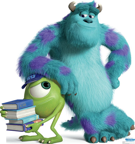 Mike and Sulley, Monsters University Cardboard Cutout #1503