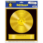 Gold Record Peel 'N Place