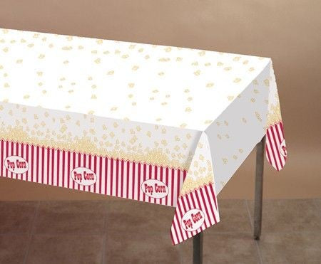 Plastic Popcorn Table cover