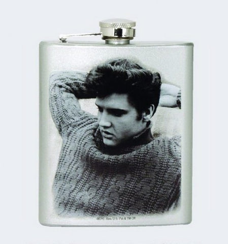 Elvis Presley In Sweater Flask