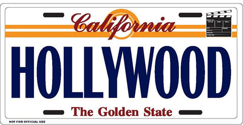 Hollywood Clapboard icon License Plate
