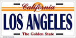 Los Angeles License Plate