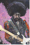 Hendrix Guitar Poster
