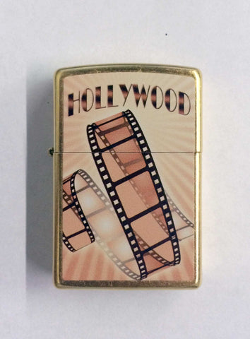 Hollywood Gold film Strip  Zippo Lighter