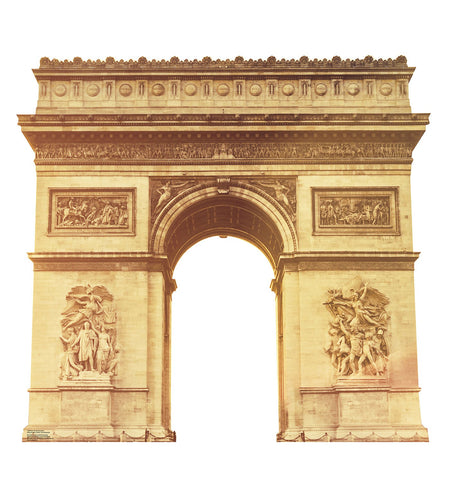 Paris Arc de Triomphe Cardboard Cutout #1849