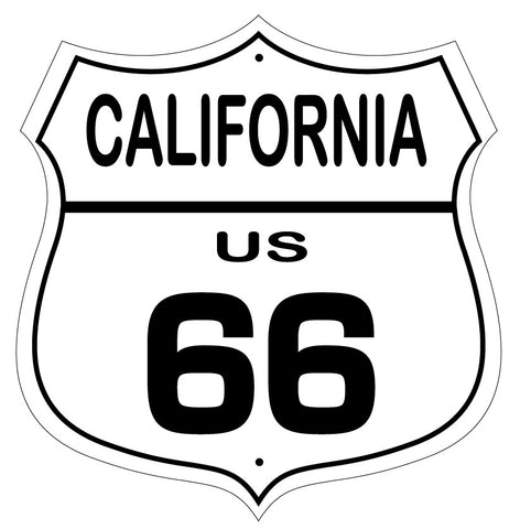 Route 66 HWY Sign