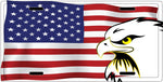 USA Eagle License Plate