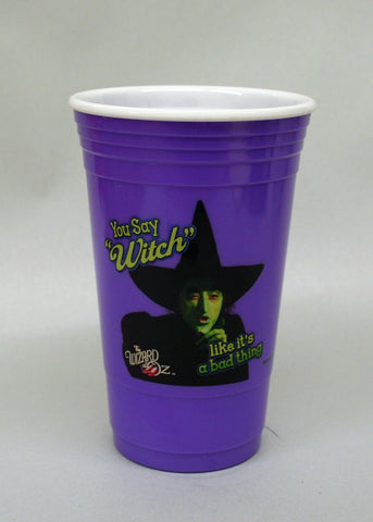 Wizard of Oz purple party cup