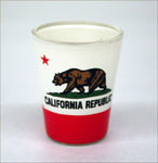 California State Flag Shotglass