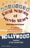 Real Names of Movie Stars World-Wide, Past and Present Paperback (5th Edition) Gallery Image