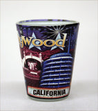 Hollywood California Shotglass Gallery Image