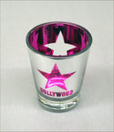 Hollywood Foil Shotglass - Pink