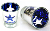 Hollywood Foil Shotglass - Blue Gallery Image