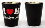 I Heart Hollywood Shotglass - Black
