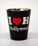 I Heart Hollywood Shotglass - Black