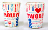 Hollywood Collage Shotglass - White Gallery Image