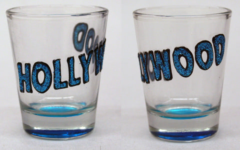 Hollywood Shotglass - Blue