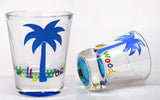 Hollywood Multicolor Shotglass - Palm Tree Gallery Image