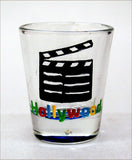 Hollywood Clapboard Shotglass - Blue Gallery Image