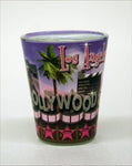 Hollywood and Los Angeles purple Walk Of Fame Shotglass