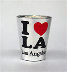 I Heart LA shotglass - Silver