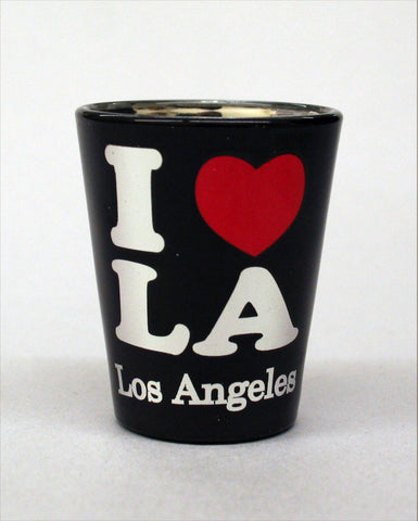 I Heart LA shotglass - Black