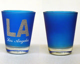 LA Shotglass - Blue Gallery Image