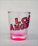 Los Angeles Shotglass Pink