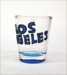 Los Angeles Shotglass Blue