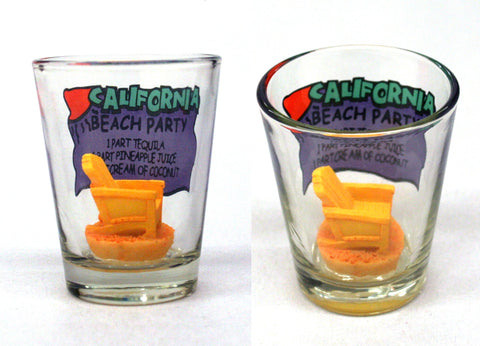 California Beach Party Shotglass