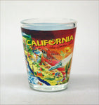 California Cities Shotglass
