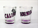 California Shotglass - Purple