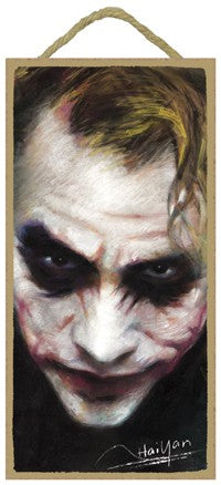 Joker Wood Plaque